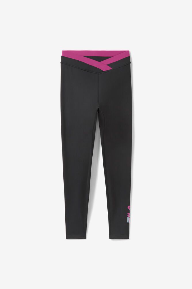 Fila Bukse Dame Svart Peerless 7/8 Legging 581730-WAB